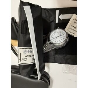 HCS Aneroid Sphygmomanometer Manual Blood Pressure Cuff Size XL New w Pouch
